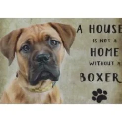 A home Boxer - metalen bord