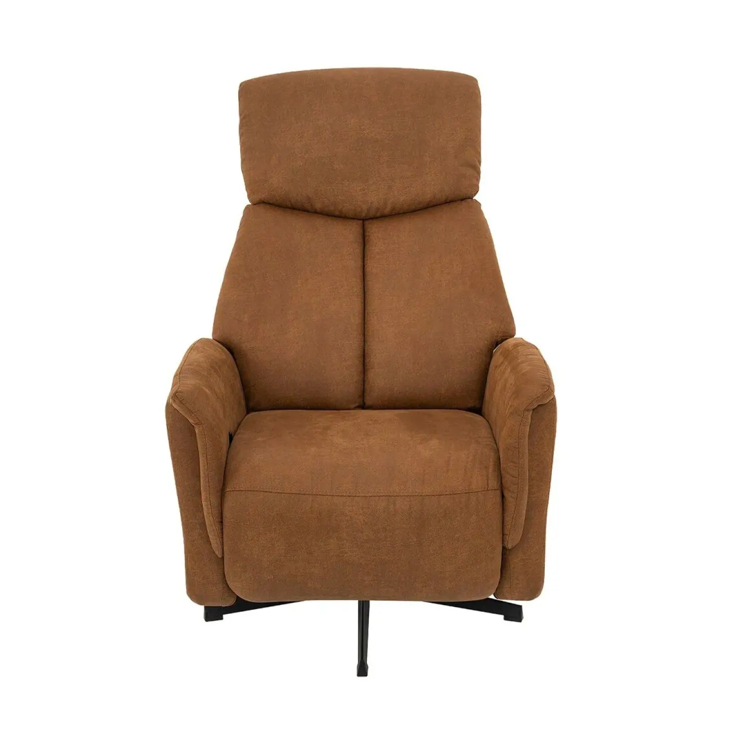 Aarhus Elektrische Relaxfauteuil Cognac suede