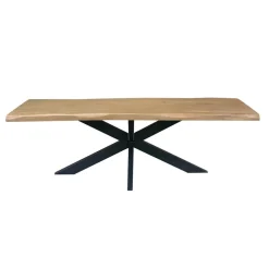 Alaska Boomstamtafel Mangohout 220cm