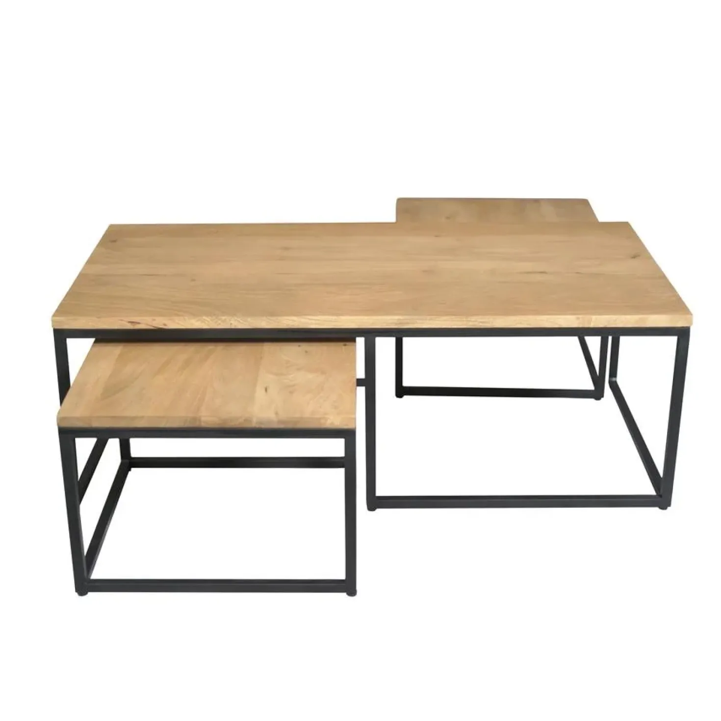 Alaska Salontafel Set van 3 rechthoekig Mangohout 120cm