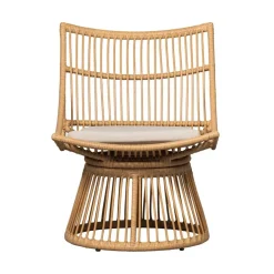 Alatna Tuinstoel wicker naturel