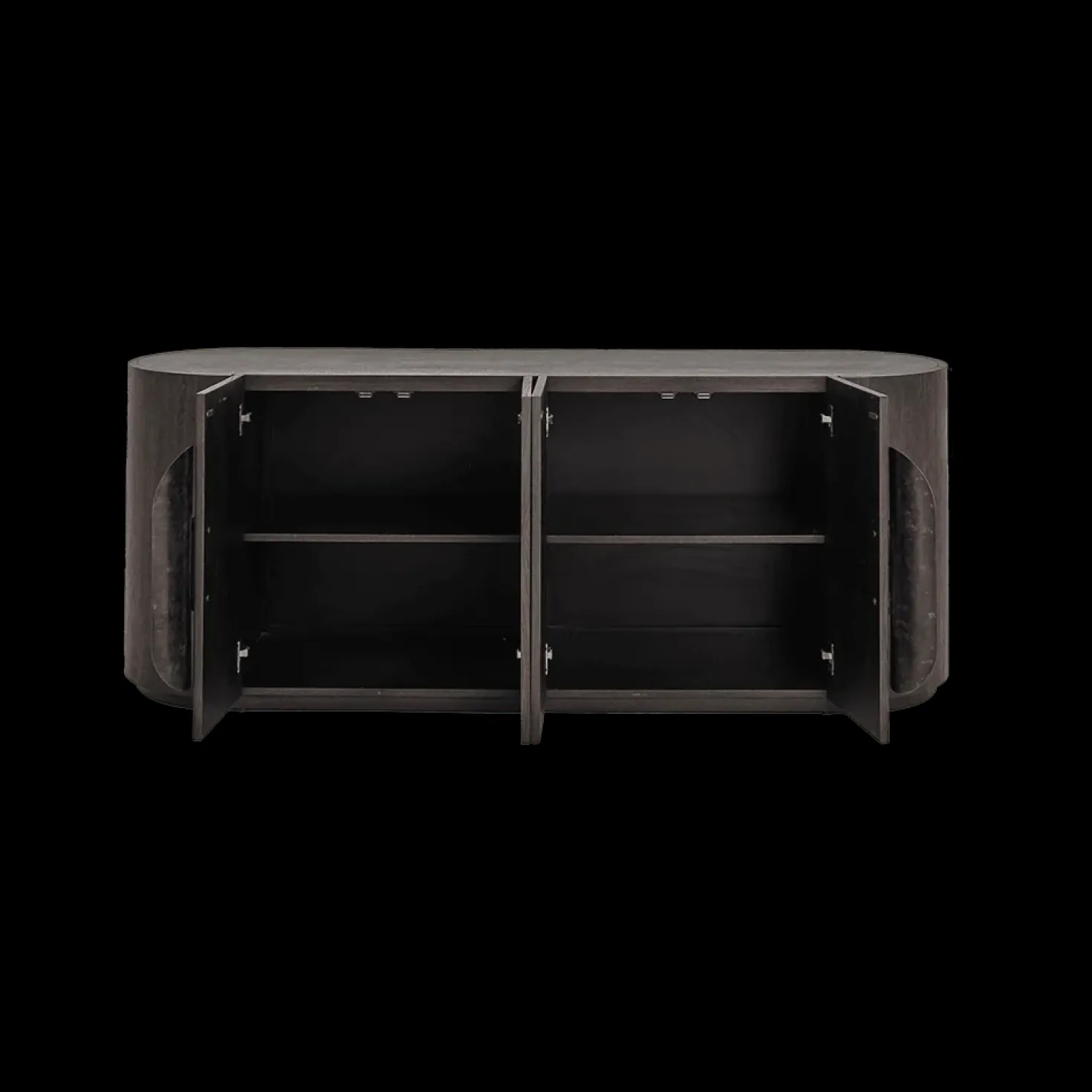 Allure Dressoir donkerbruin 180 cm