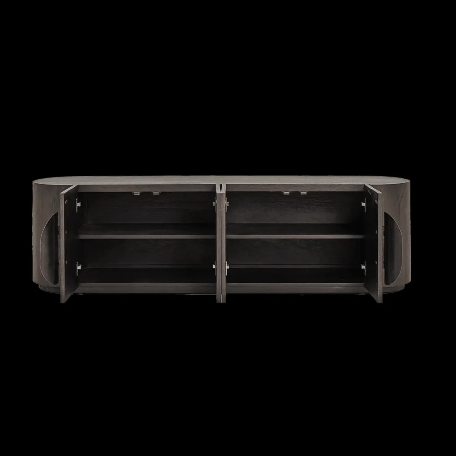 Allure Tv meubel donkerbruin 180 cm