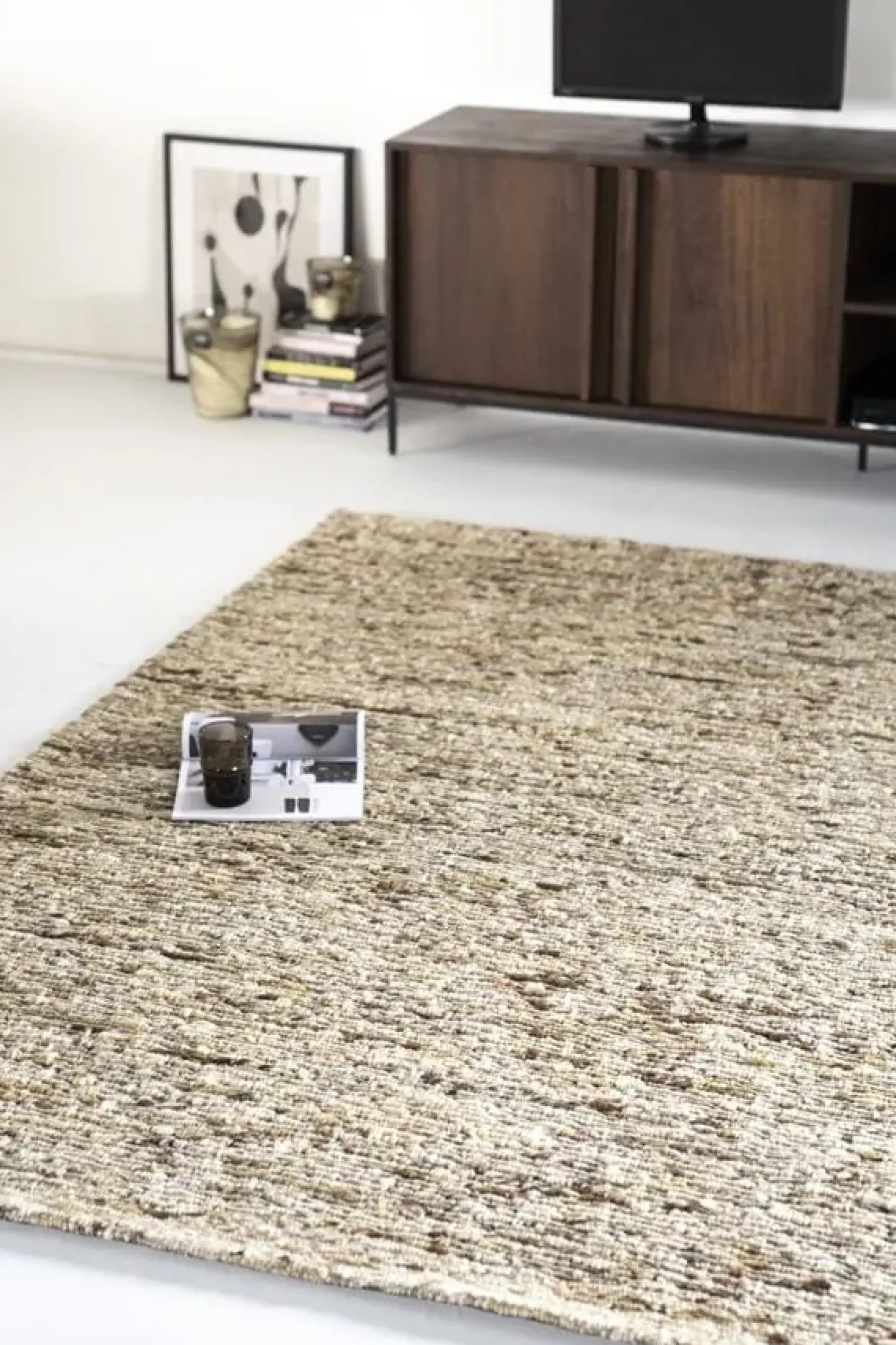 Alvarez Vloerkleed 160×230 cm Bruin