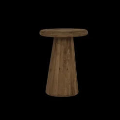 Asti Bijzettafel rond bruin 40 cm