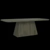 Asti Eettafel olijfbruin 240 cm