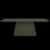 Asti Eettafel olijfbruin 200 cm