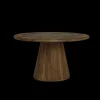 Asti Eettafel rond bruin 150 cm