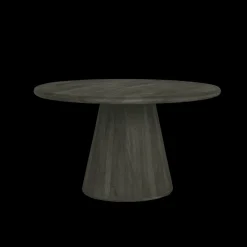 Asti Eettafel rond olijfbruin 130 cm