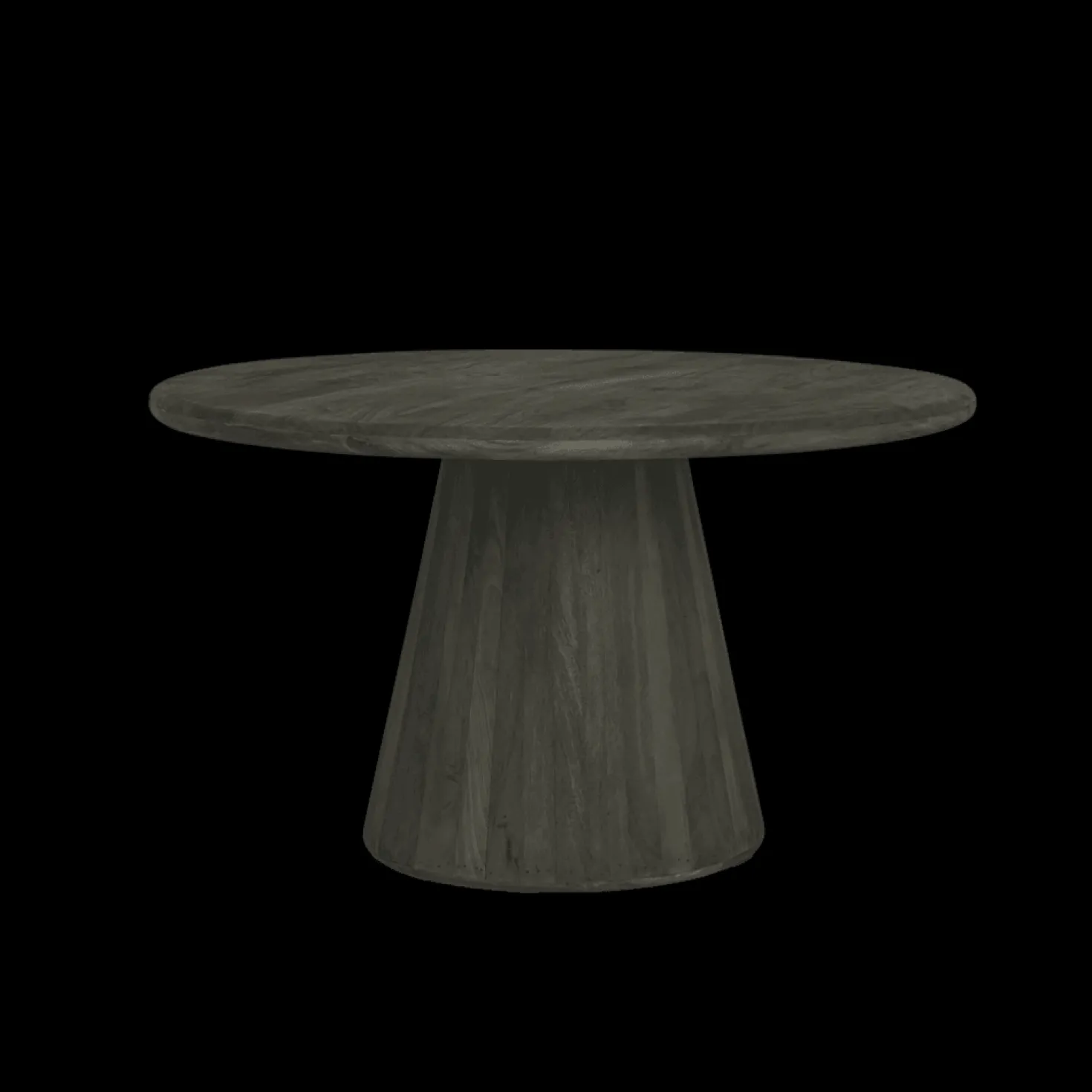 Asti Eettafel rond olijfbruin 130 cm