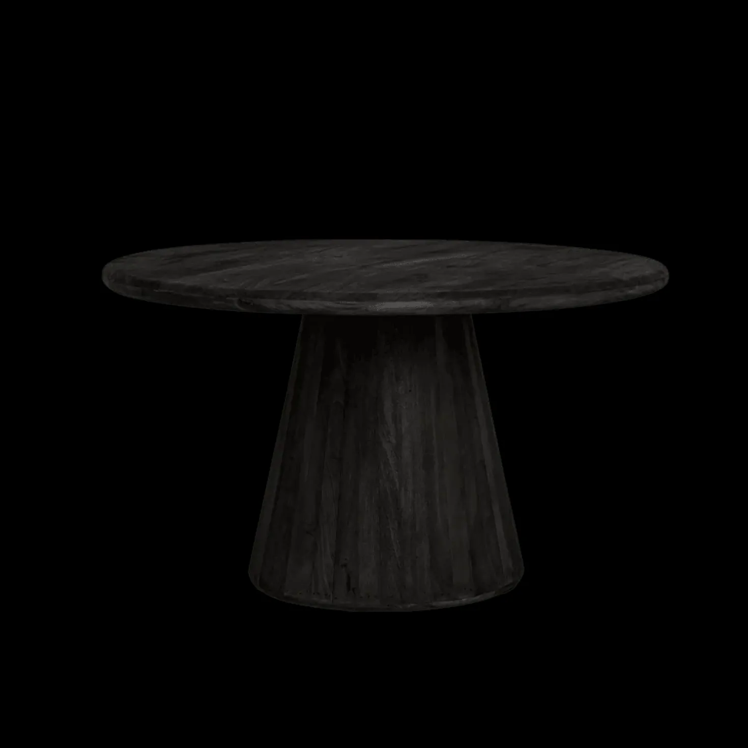 Asti Eettafel rond zwart 150 cm