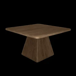 Asti Eettafel vierkant bruin 130 cm