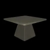 Asti Eettafel vierkant olijfbruin 130 cm
