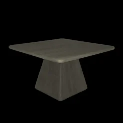 Asti Eettafel vierkant olijfbruin 150 cm