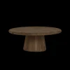 Asti Salontafel rond bruin 90 cm
