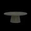 Asti Salontafel rond olijfbruin 90 cm