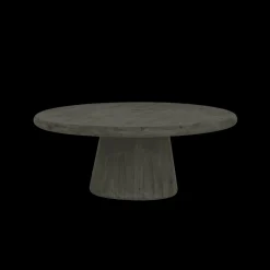 Asti Salontafel rond olijfbruin 90 cm