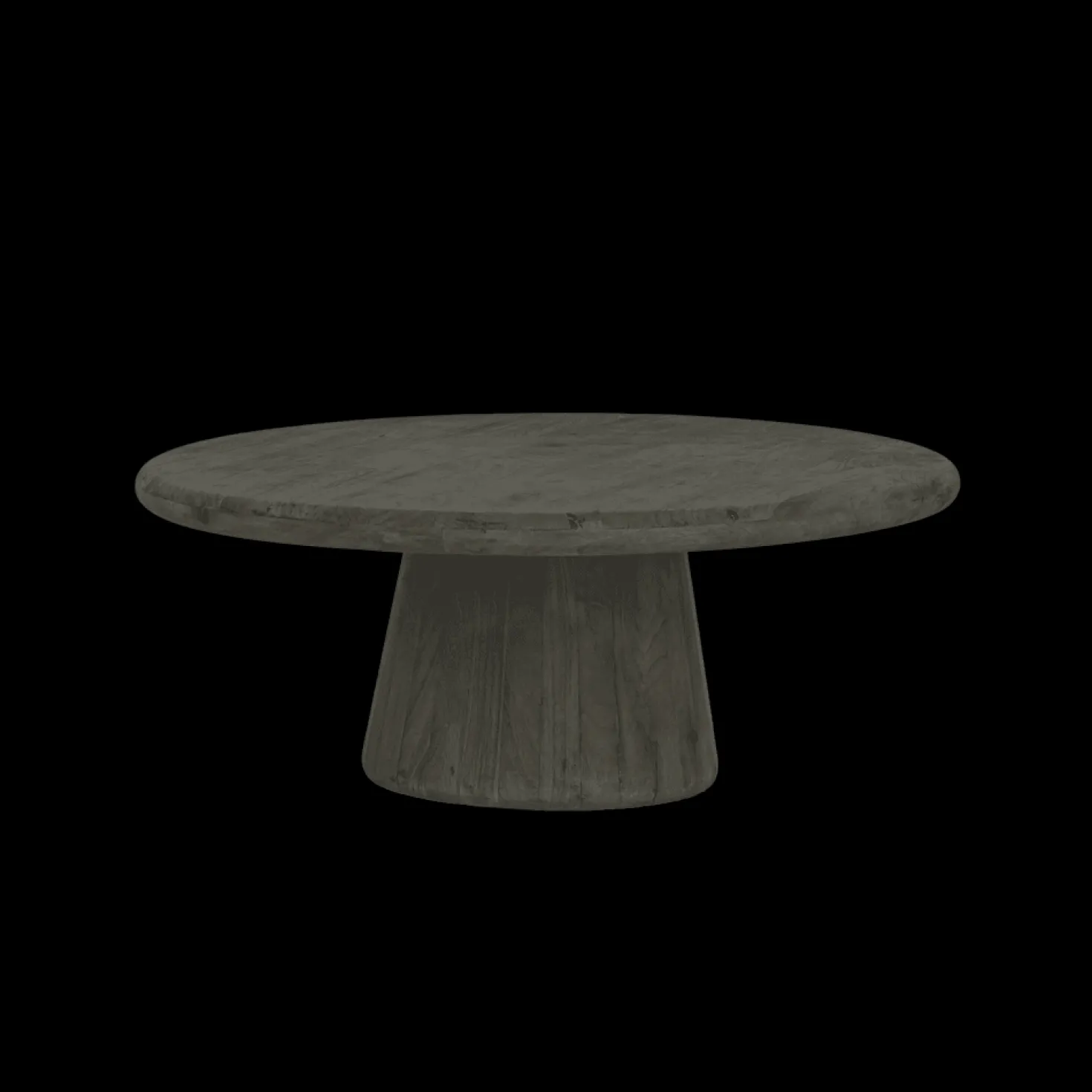 Asti Salontafel rond olijfbruin 90 cm