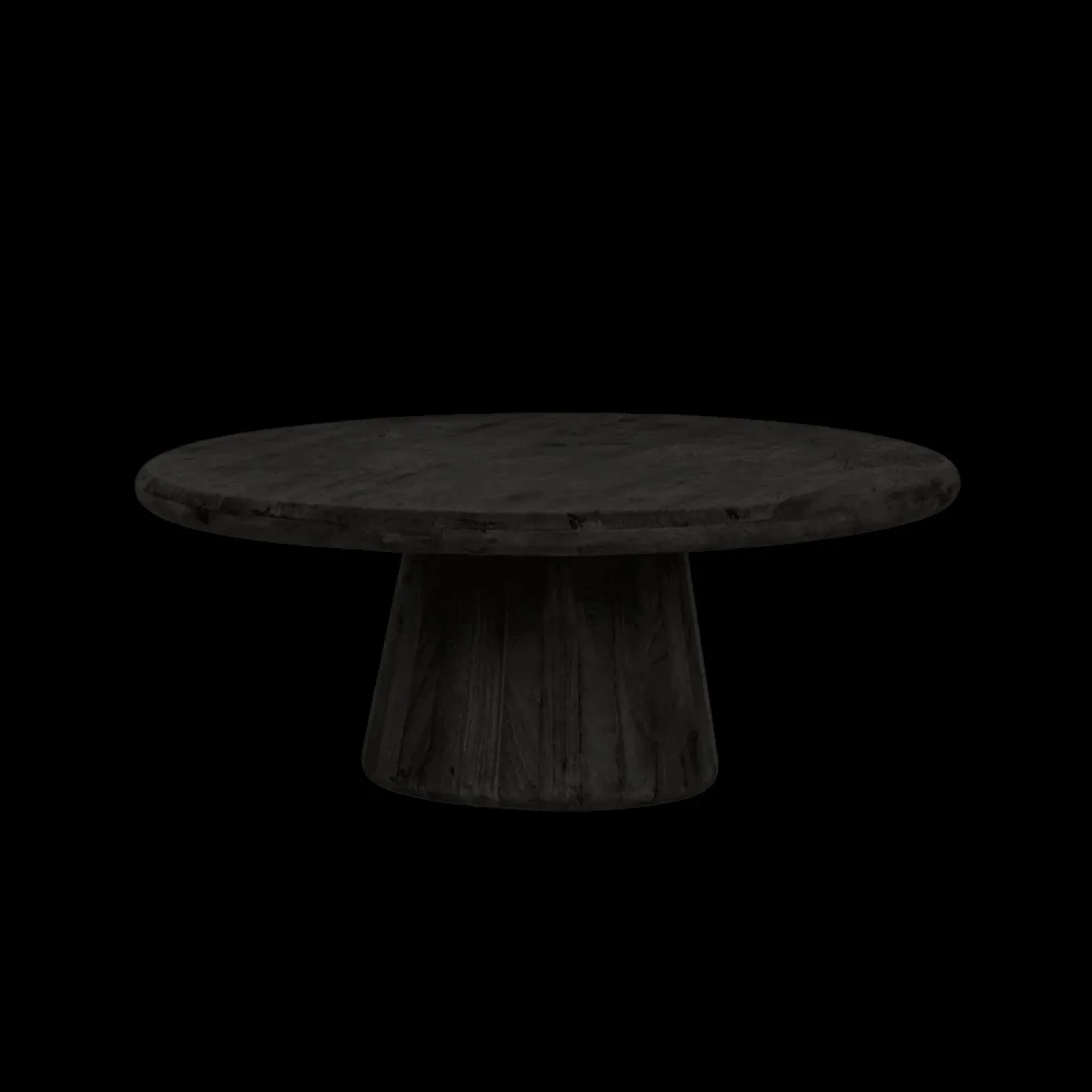Asti Salontafel rond zwart 90 cm