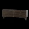 Aura Dressoir espresso Acaciahout 210 cm