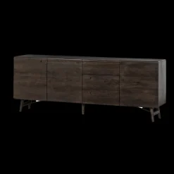 Aura Dressoir espresso Acaciahout 210 cm