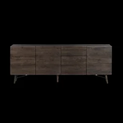 Aura Dressoir espresso Acaciahout 210 cm