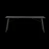 Aura Eettafel espresso Acaciahout 220 cm