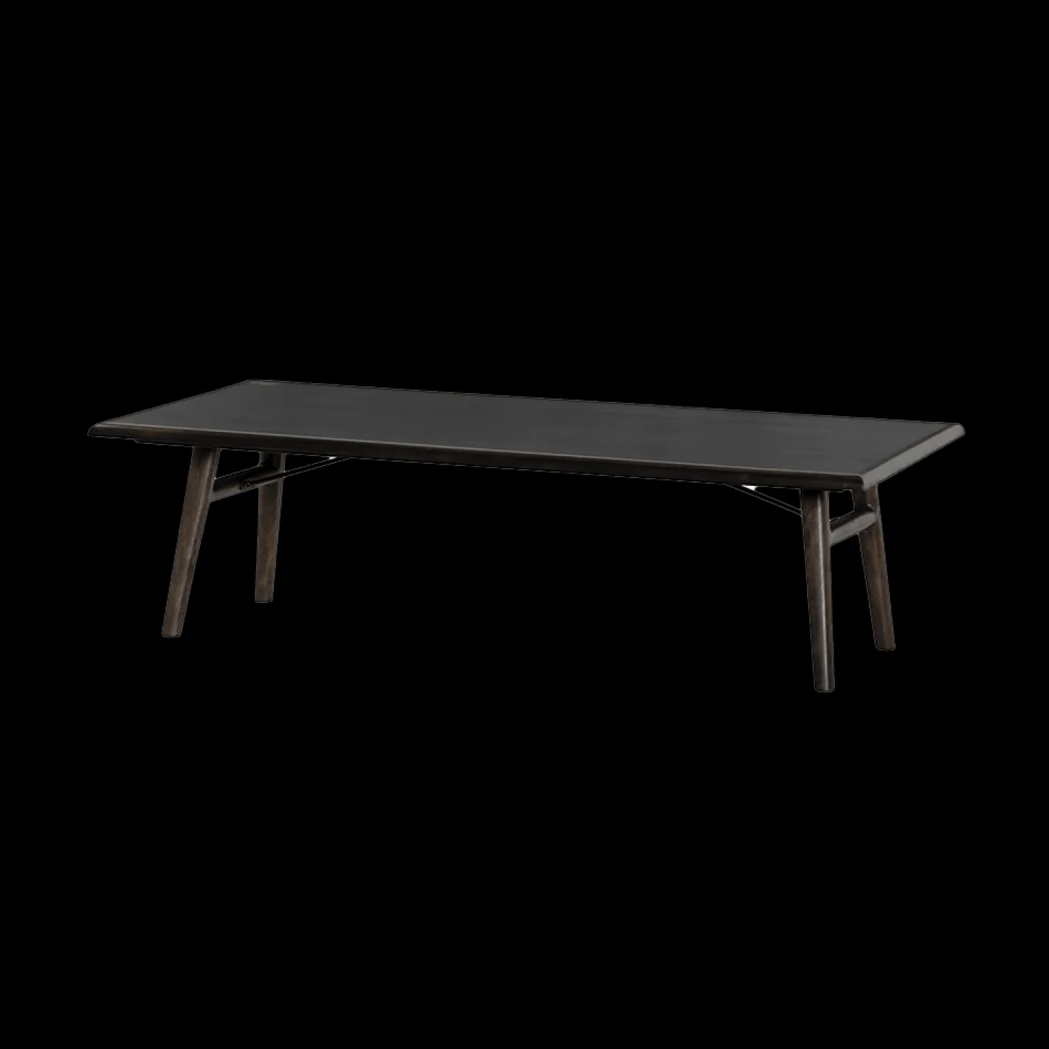 Aura Salontafel espresso Acaciahout 140 cm