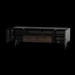 Aura Tv meubel espresso Acaciahout 180 cm