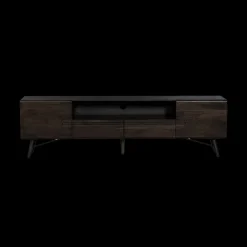 Aura Tv meubel espresso Acaciahout 210 cm