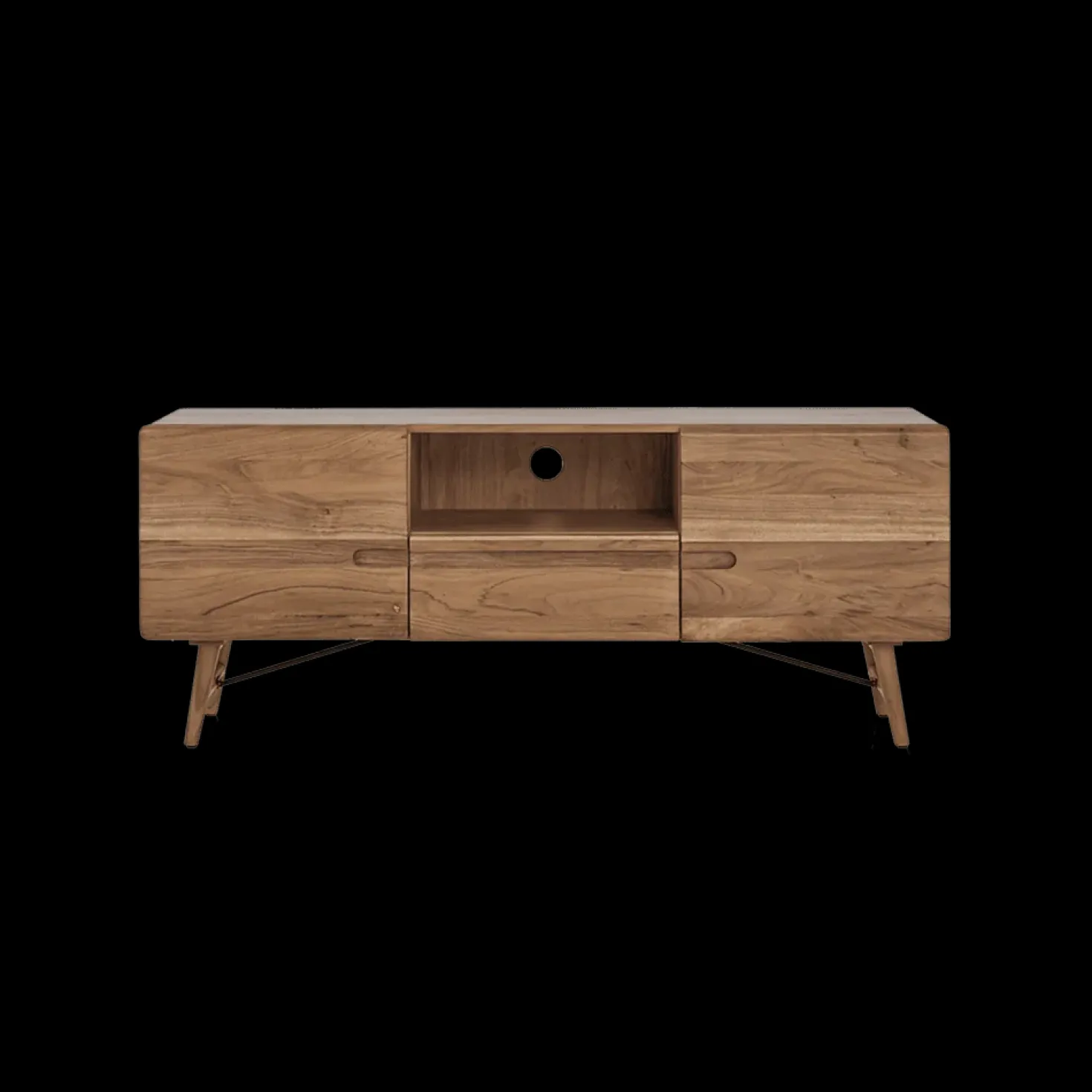 Aura Tv meubel naturel Acaciahout 150 cm