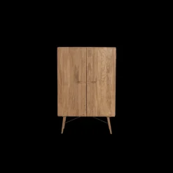 Aura Wandkast naturel Acaciahout 100 cm