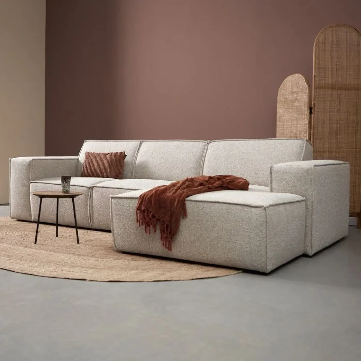 Bank Play Chaise longue rechts - Serenity 03 stof