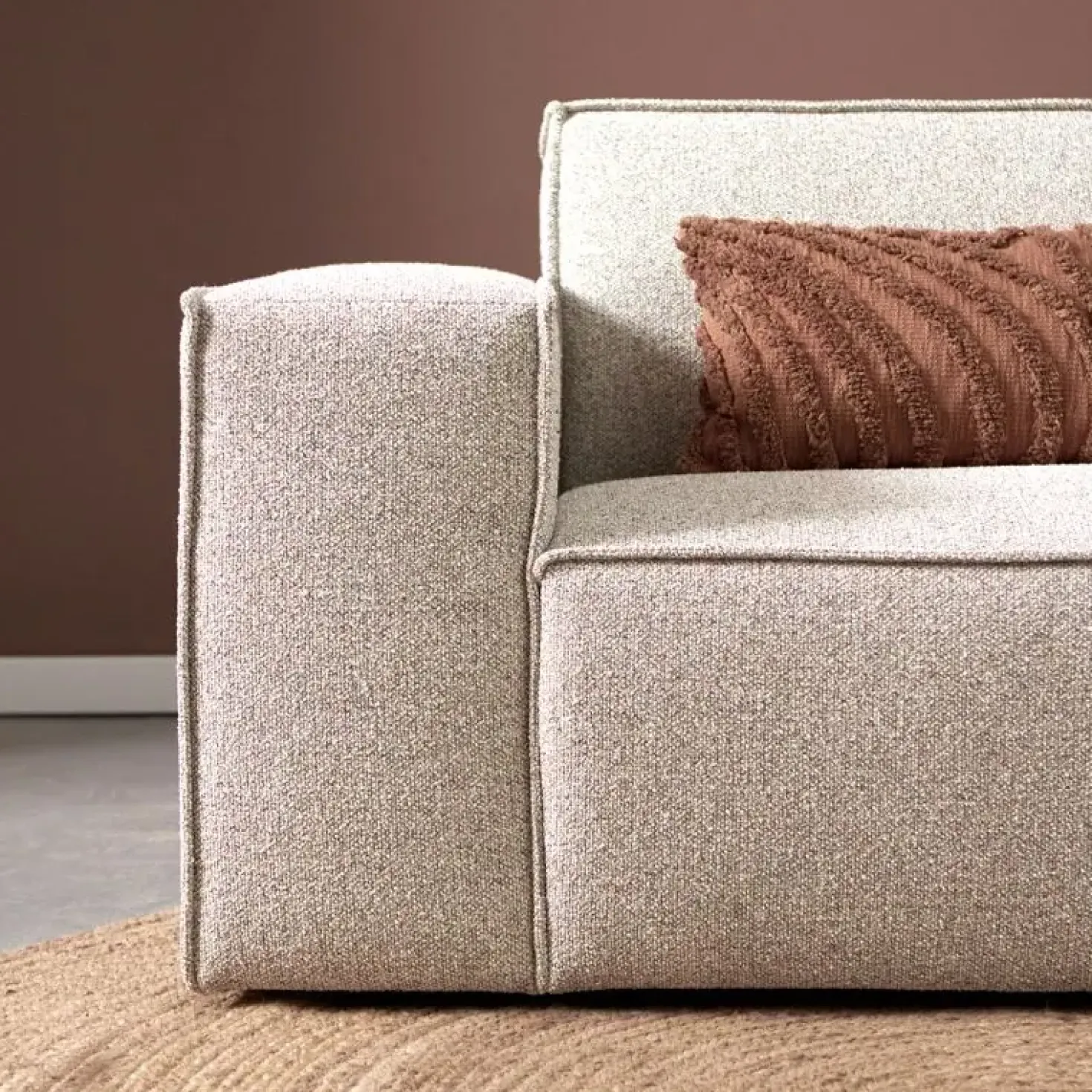 Bank Play Chaise longue rechts - Serenity 03 stof