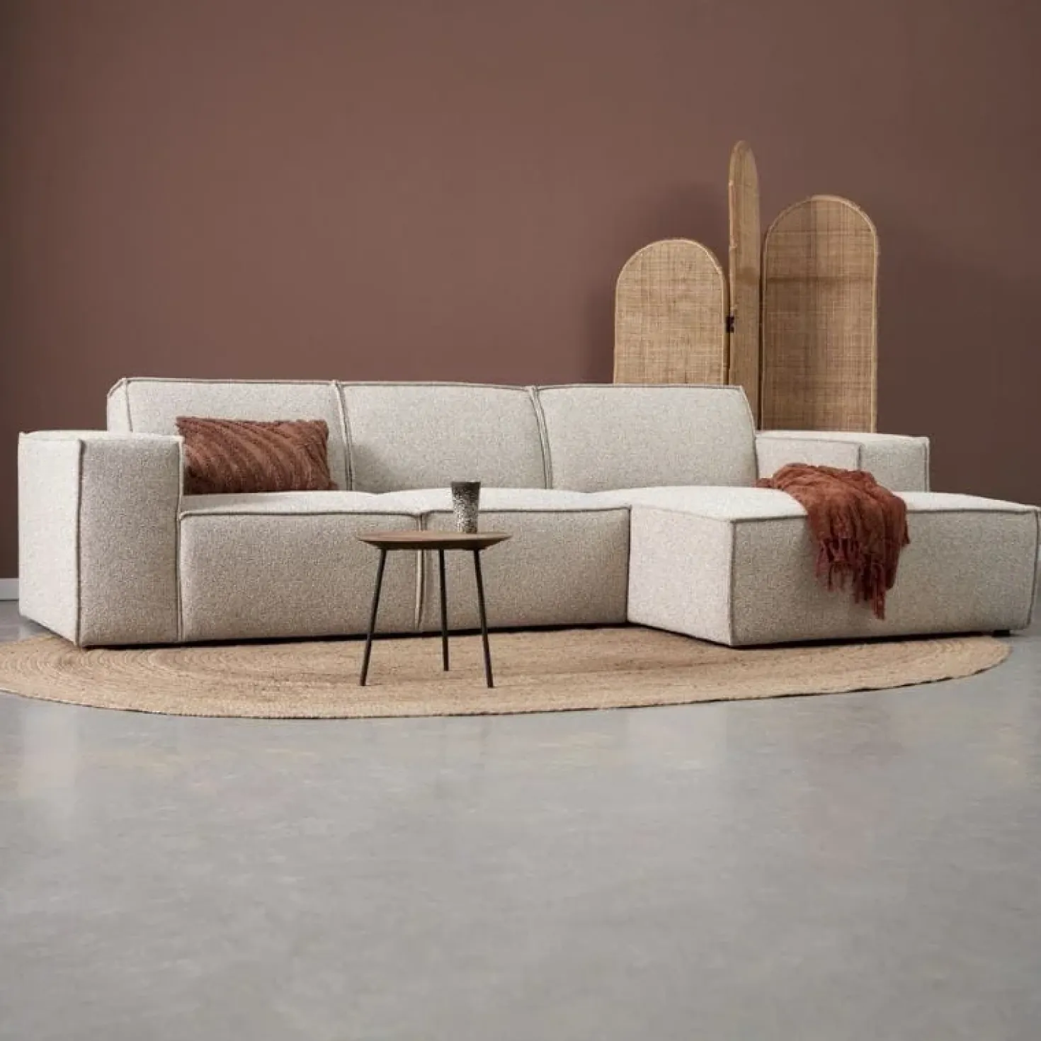 Bank Play Chaise longue rechts - Serenity 03 stof