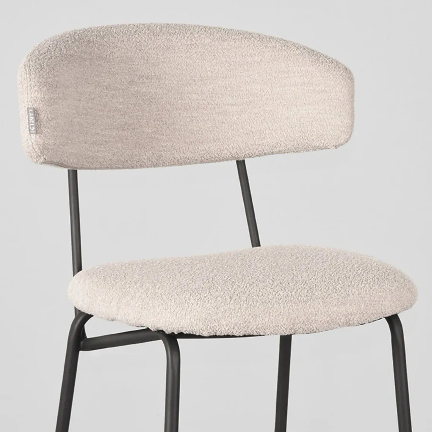 Barkruk Zack Naturel Boucle