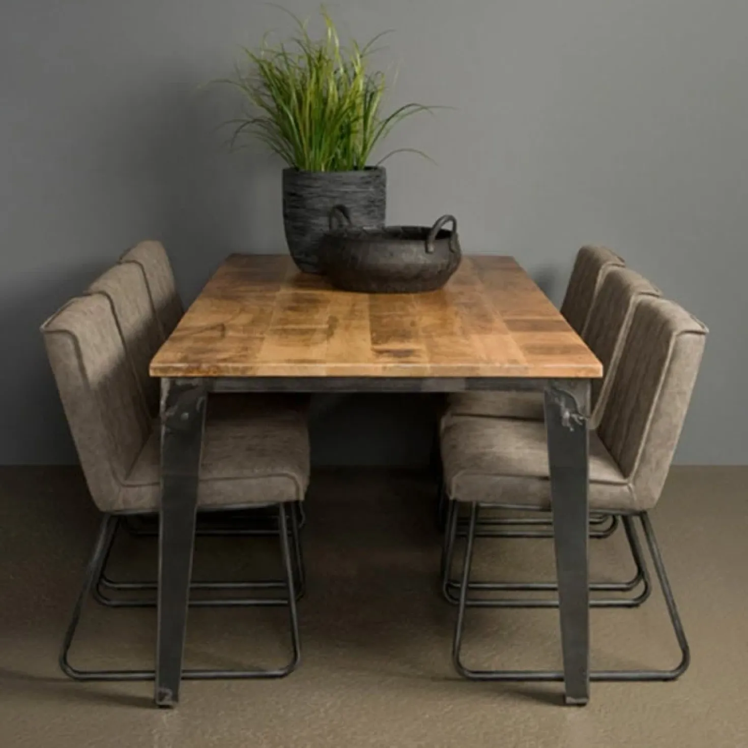 Basto Eettafel mango naturel matt 220x100cm