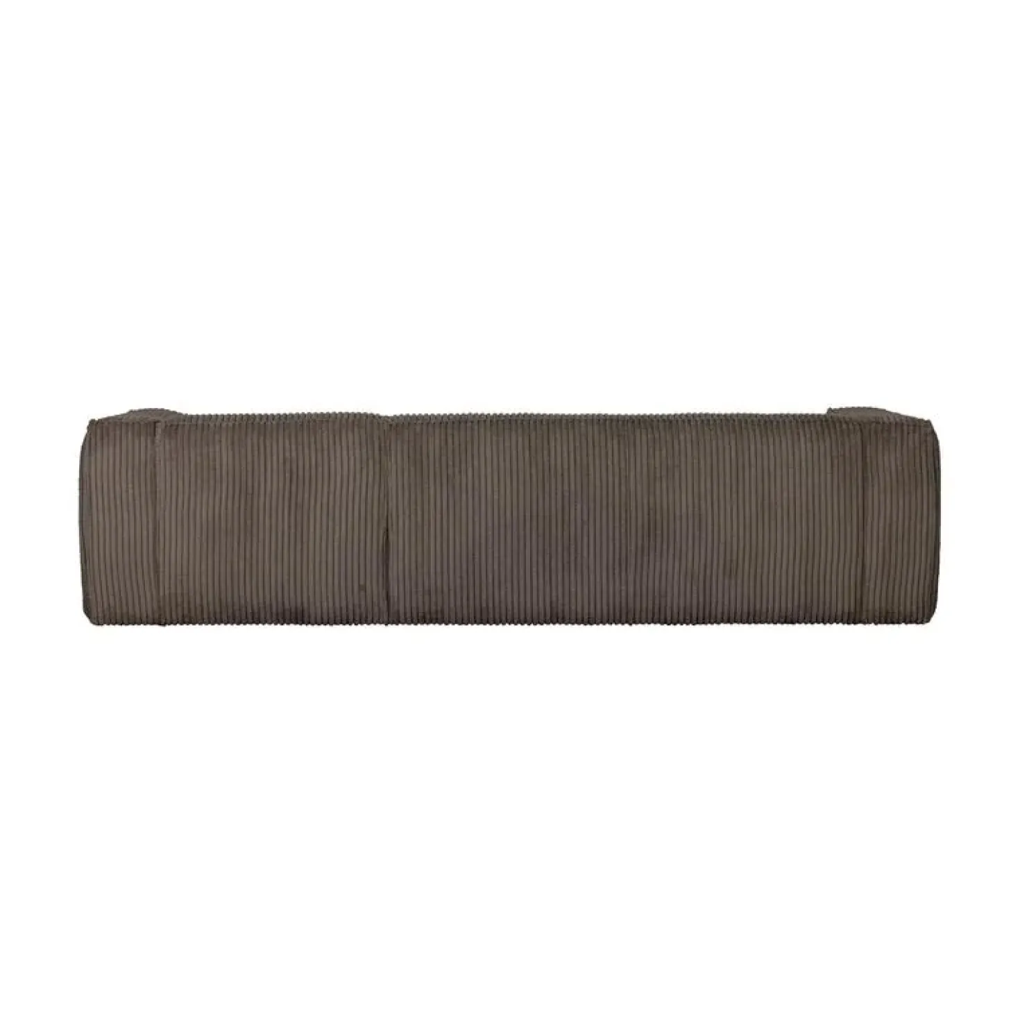 Bean Hoekbank rechts ribstof taupe 305cm