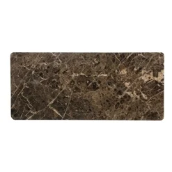 Bovenblad Dallas Tv meubel Bruin Marmer 165cm