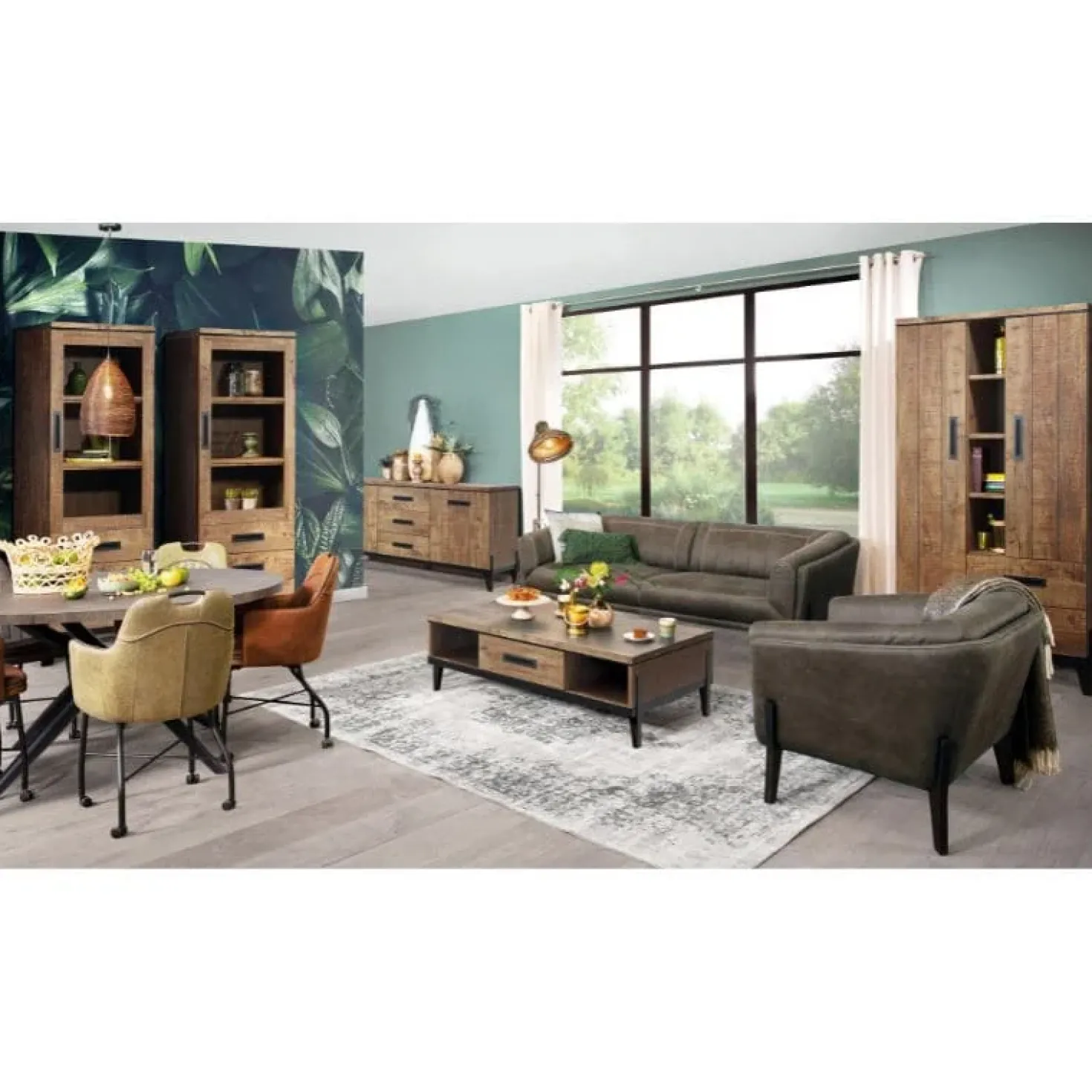 Briswick Dressoir 3 deuren 230cm