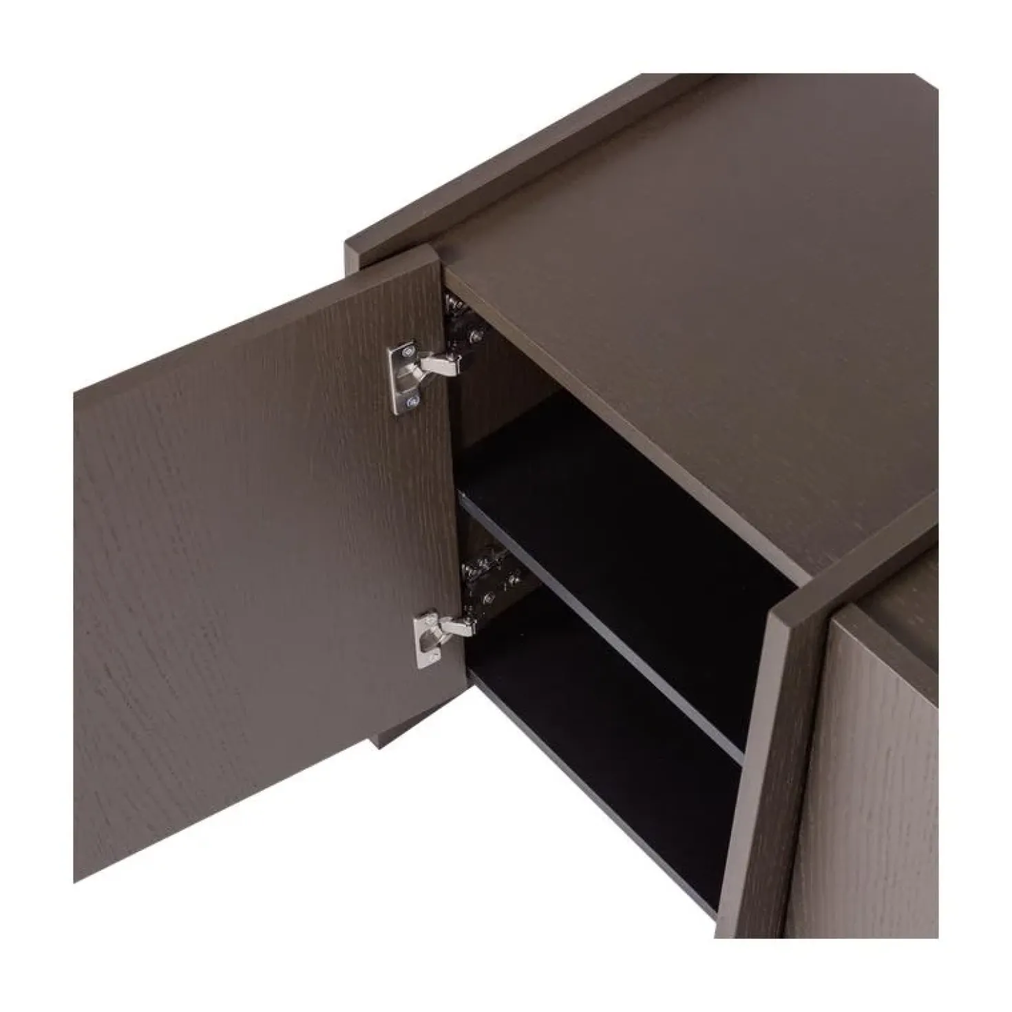 Brock Tv meubel Essen fineer Middenbruin 102cm