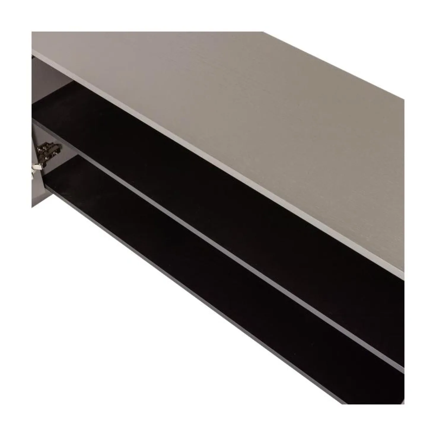 Brock Tv meubel Essen fineer Warmgrijs 200cm