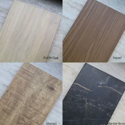 Calvenza uitschuifbare Eettafel Deens ovaal 200/257cm - Zelf samenstellen