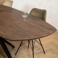 Calvenza uitschuifbare Eettafel Deens ovaal 220/277cm - Zelf samenstellen