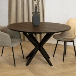 Calvenza uitschuifbare Eettafel rond 150/190cm - Zelf samenstellen