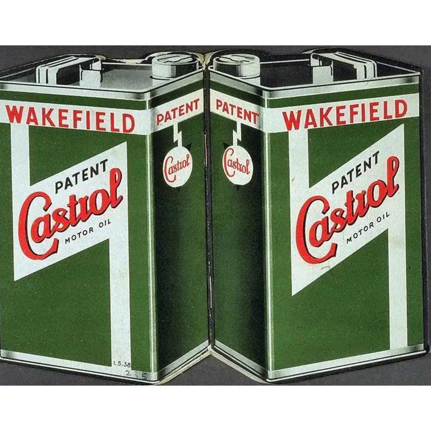 Castrol - metalen bord