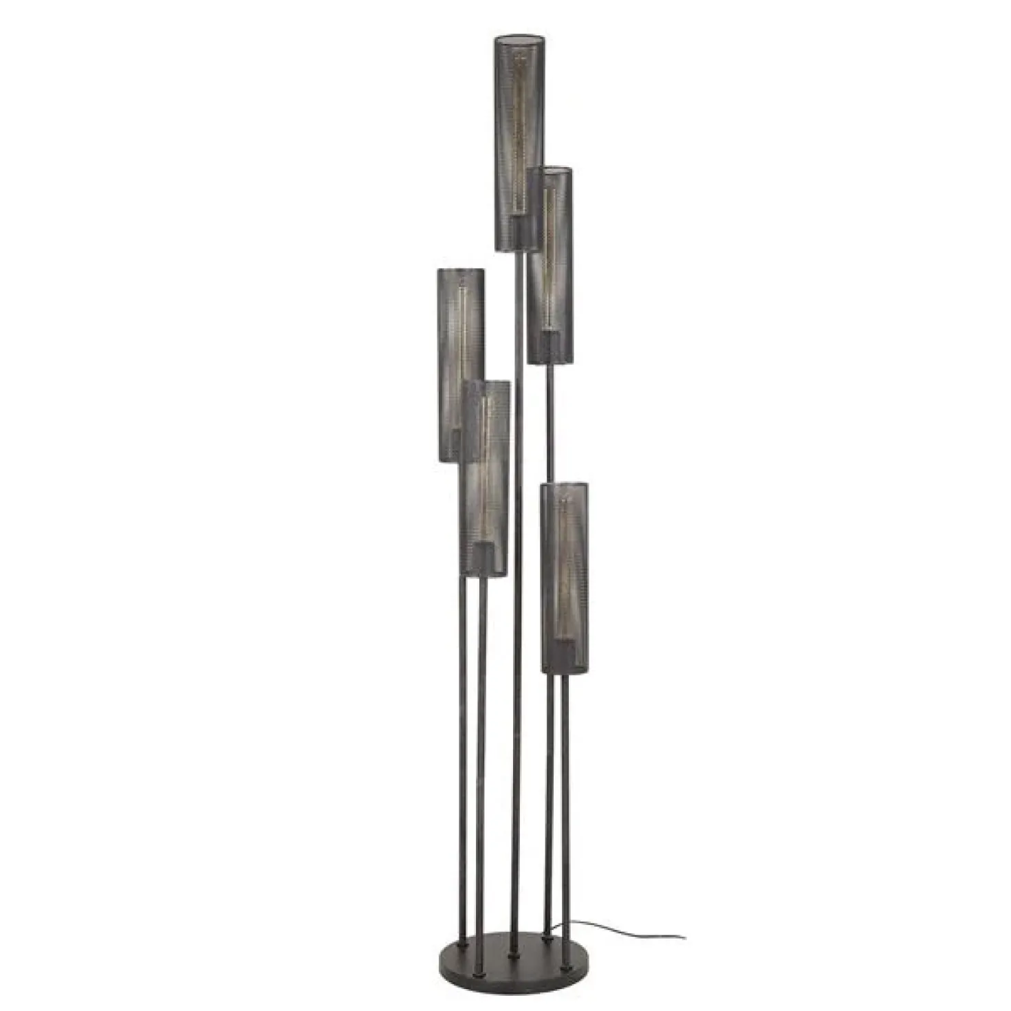 Celeste Vloerlamp 5-lichts getrapt Metaal