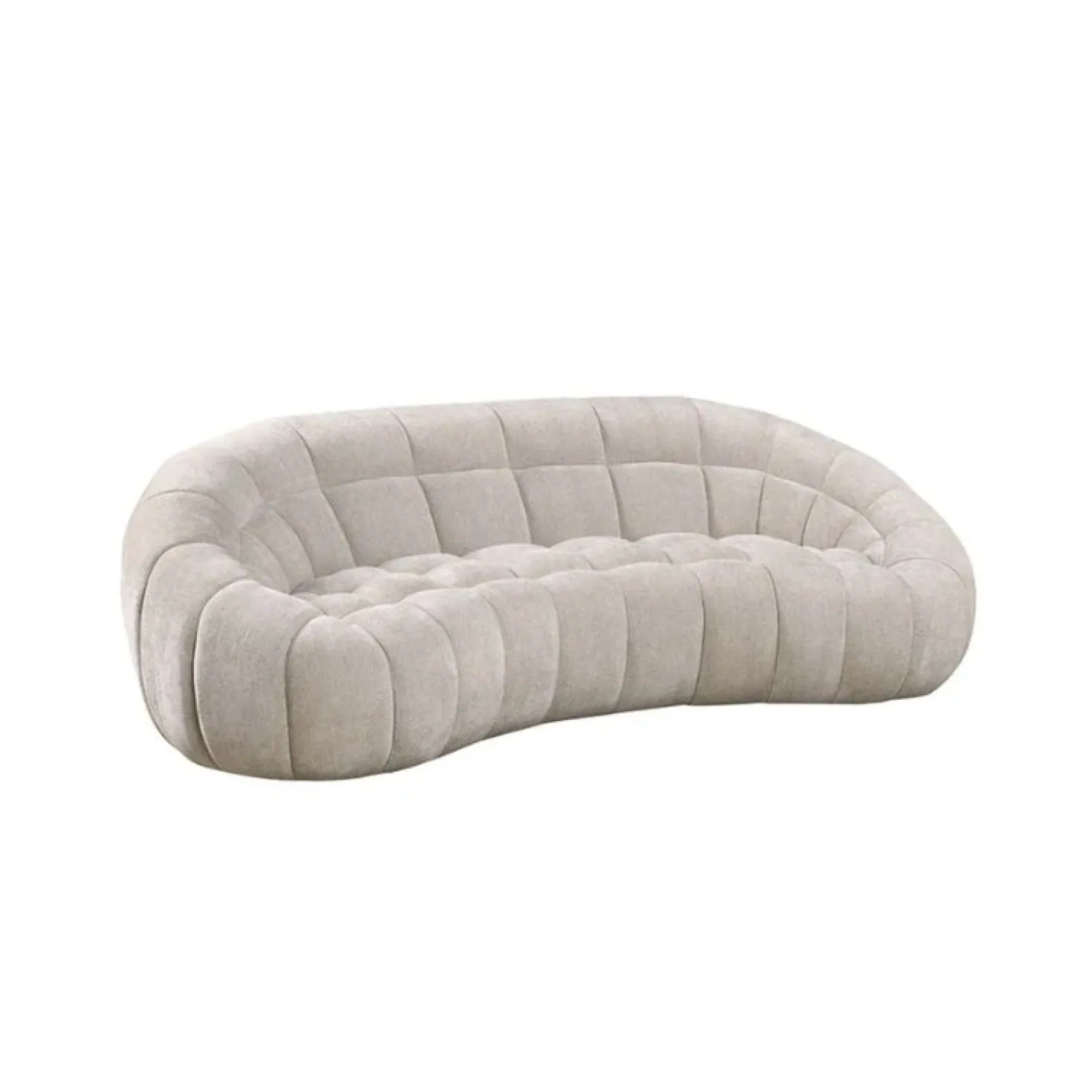Cloud Bank 3-zits Naturel Boucle