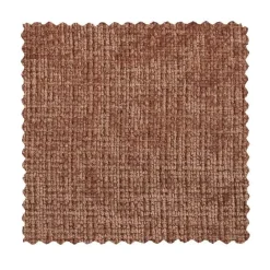 Cloud Hoekbank links geweven chenille terracotta
