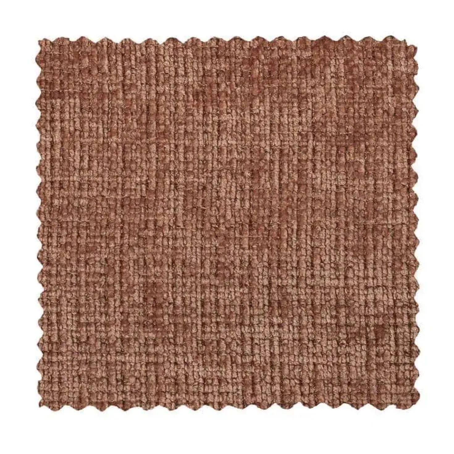 Cloud Hoekbank links geweven chenille terracotta